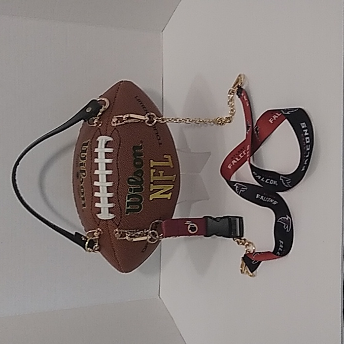 Handmade Football Purse Atlanta Falcons